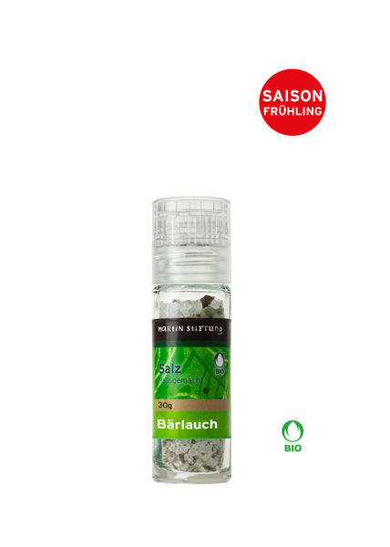 Bärlauchsalz-Minimühle, 30g