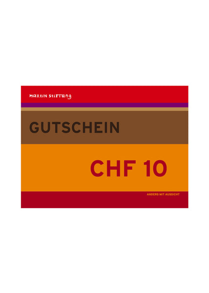 Geschenkgutschein, CHF 10