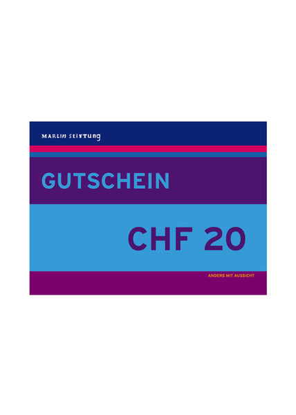 Geschenkgutschein, CHF 20