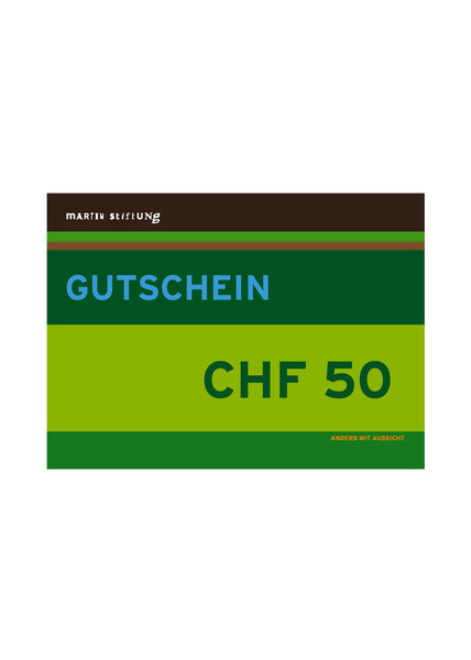 Geschenkgutschein, CHF 50