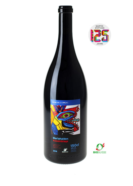 Mariahalden, Assemblage rot 2018, Jubiläumswein Magnum 150cl