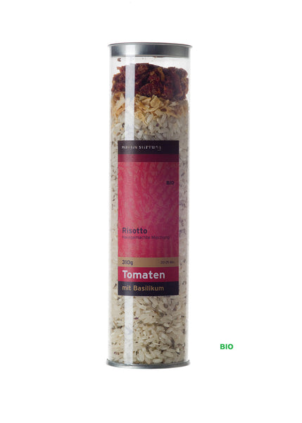 Tomatenrisotto mit Basilikum